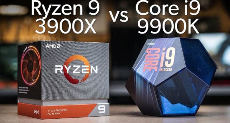 AMD Ryzen 9 3900X Vs i9-9900K