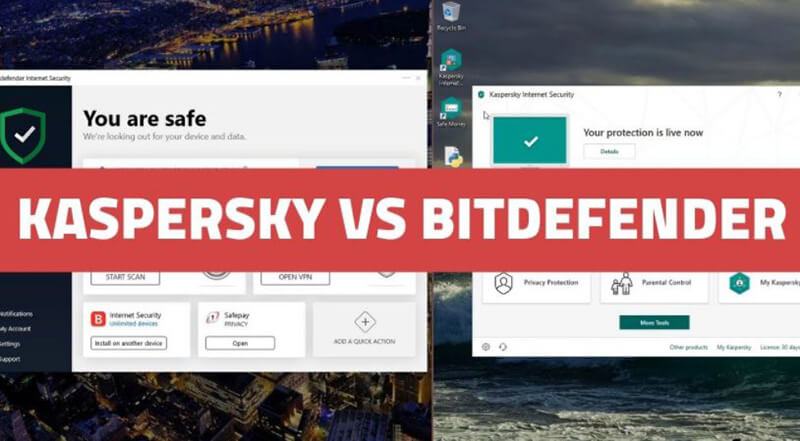 Kaspersky Vs Bitdefender Pros and Cons