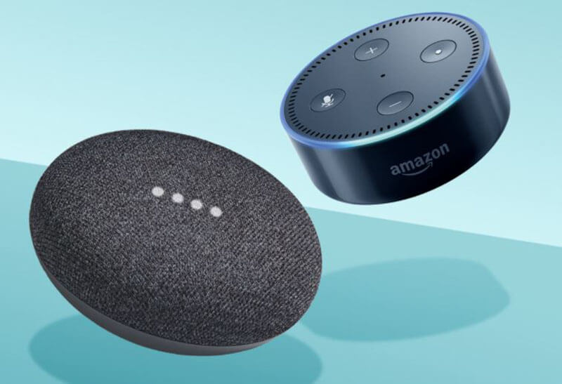Amazon Echo Dot vs Google Home Mini