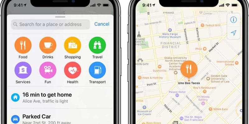 Apple Maps and Google Maps Comparison