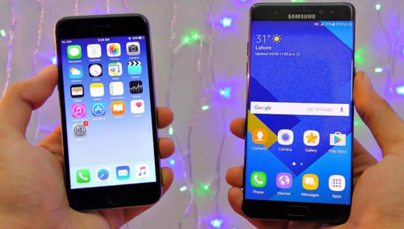 Comparing Samsung Galaxy Note 7 vs Apple iPhone 7 Plus