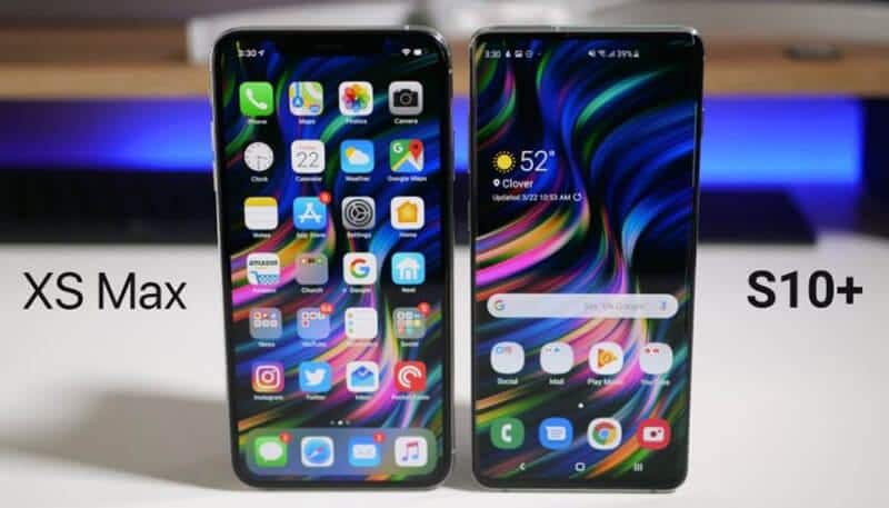 Iphone XS Max vs Samsung Galaxy S10 Plus