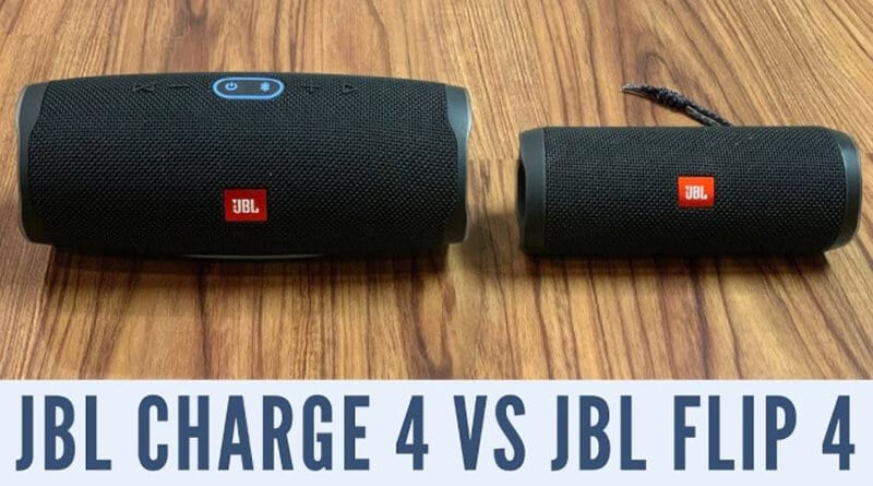 JBL Charge 4 vs Flip 4 - Which JBL Speaker Is Ideal For You