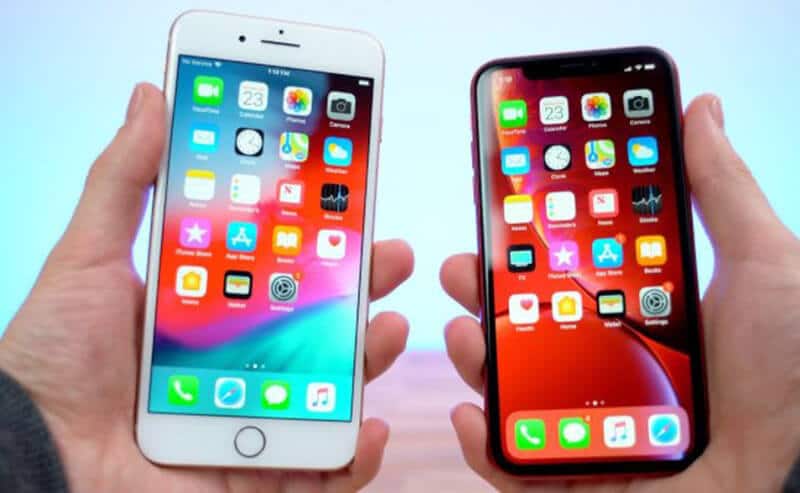 iPhone XR vs iPhone 8 Plus Comparison