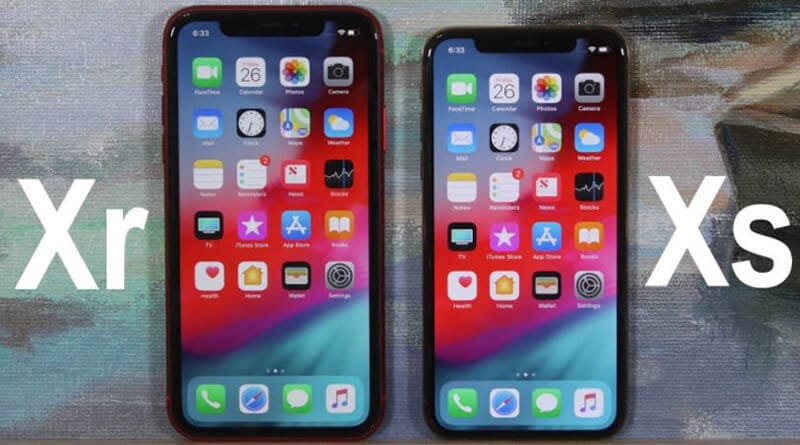 iPhone XS VS iPhone XR
