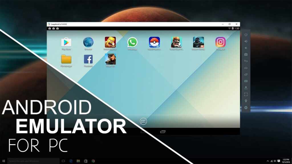 Android emulator for windows